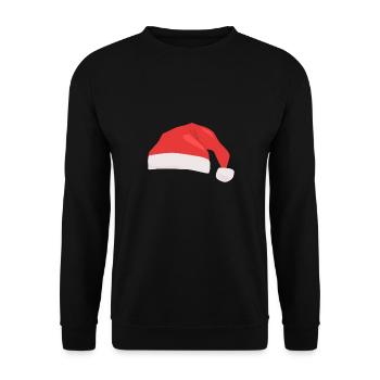 Weihnachtsmütze - Unisex Pullover - Schwarz - Vorne - Alina (178cm) & Michal (187cm)
