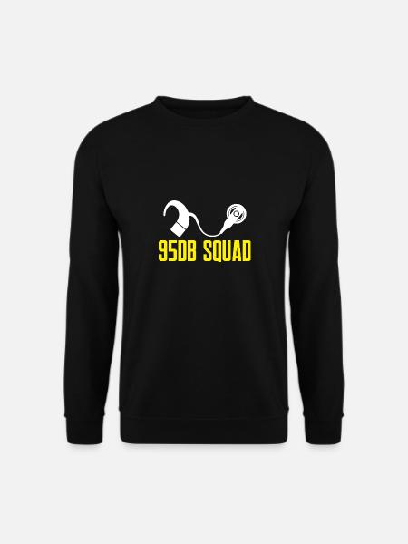 95DB Squad Design for a deaf patient - Unisex Pullover - Schwarz