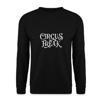 Circus Freak - Unisex Sweatshirt - black - Front - Alina (178cm) & Michal (187cm)