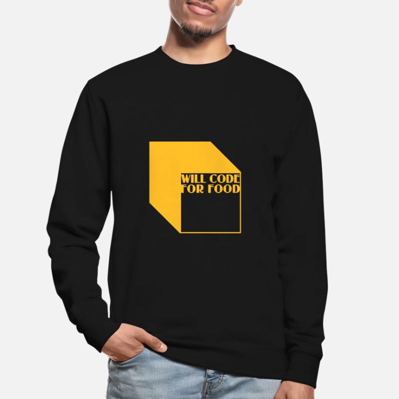 code pour la nourriture Sweat-shirt Unisexe