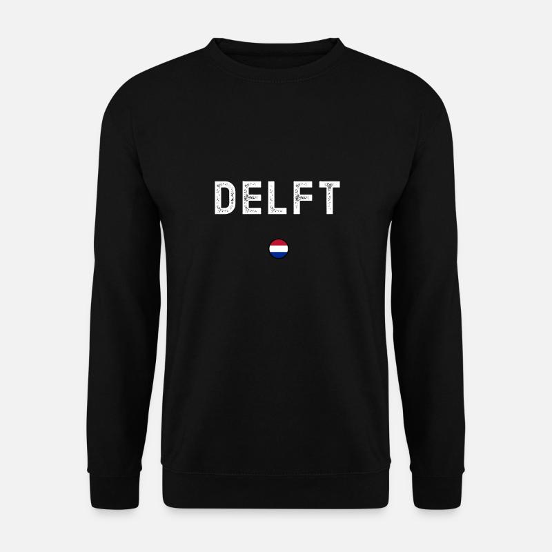 DELFT - Sweat-shirt Unisexe - noir