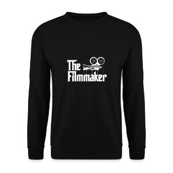 Le cinéaste Design pour un passionné de films de mafia - Sweat-shirt Unisexe - noir - Devant - Alina (178cm) & Michal (187cm)
