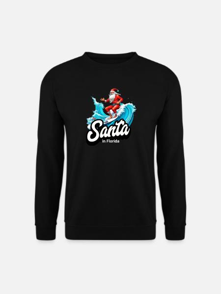 Santa Claus Florida - Unisex Sweatshirt - black