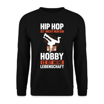 Hip Hop Tänzer - Unisex Pullover - Schwarz - Vorne - Alina (178cm) & Michal (187cm)