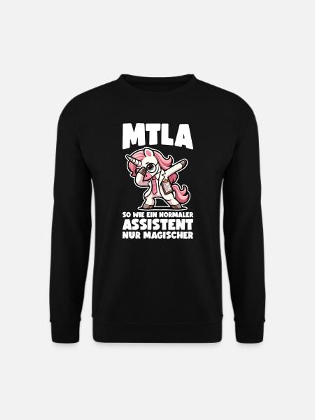 MTLA Medizinisch Technischer Labor Assistent - Unisex Pullover - Schwarz