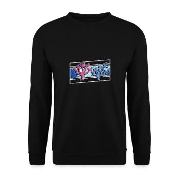 Récifs coralliens, environnement, nature, - Sweat-shirt Unisexe - noir - Devant - Alina (178cm) & Michal (187cm)