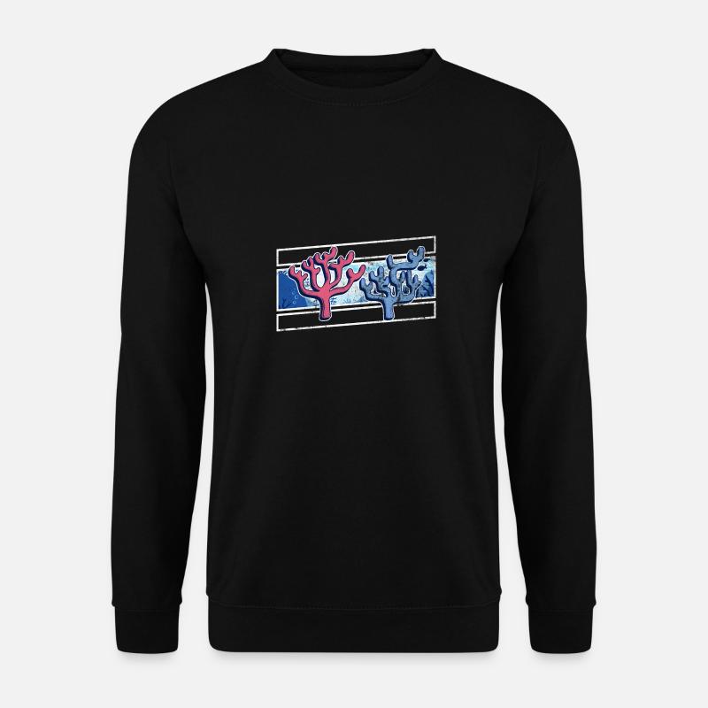 Korallenriffe, Umwelt, Natur, Urlaub, Schnorcheln - Unisex Pullover - Schwarz