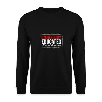 Master Etudes Master - Sweat-shirt Unisexe - noir - Devant - Alina (178cm) & Michal (187cm)