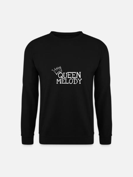 Melody as a given name - Unisex Sweatshirt - black