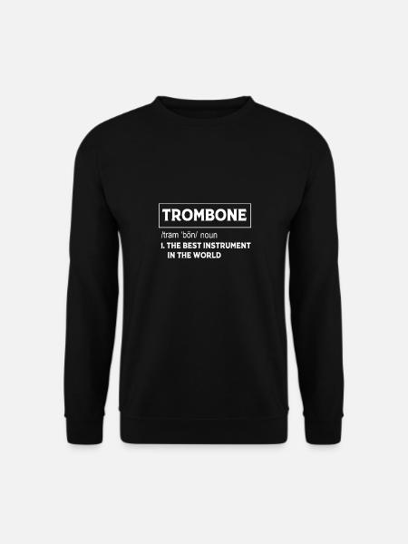 Trombone - Sweat-shirt Unisexe - noir
