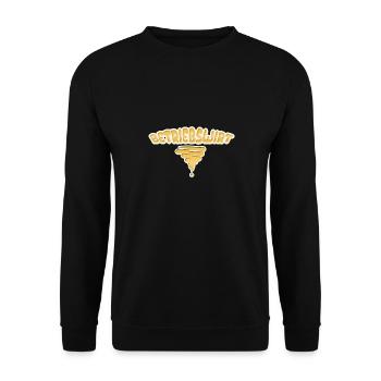 Profession Économiste d’entreprise - Sweat-shirt Unisexe - noir - Devant - Alina (178cm) & Michal (187cm)