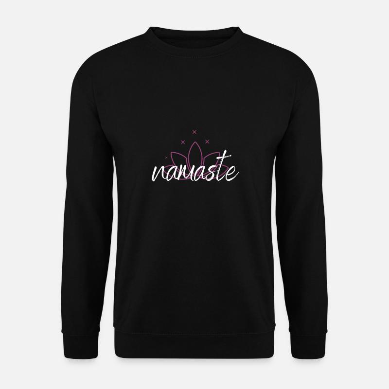 Namaste Yoga Gift - Unisex Sweatshirt - black