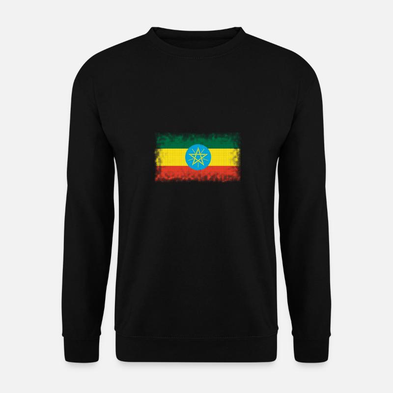 Äthiopien - Unisex Pullover - Schwarz