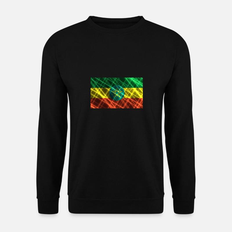 Äthiopien - Unisex Pullover - Schwarz