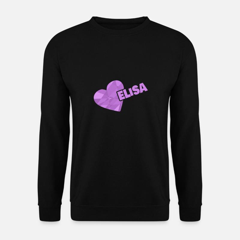 Krönchen Elisa - Unisex Pullover - Schwarz