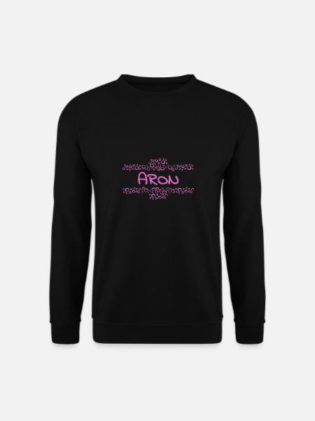 Aron comme prénom - Sweat-shirt Unisexe - noir