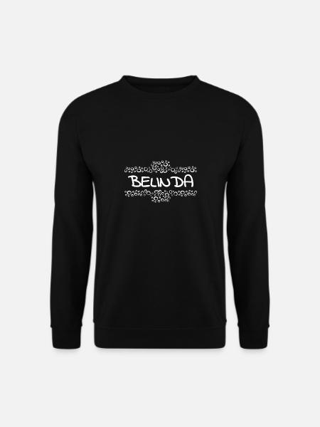 Belinda comme prénom - Sweat-shirt Unisexe - noir
