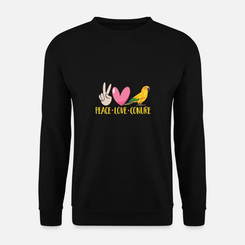 Parakeet, Parrot, Parakeet, Bird - Unisex Sweatshirt - black