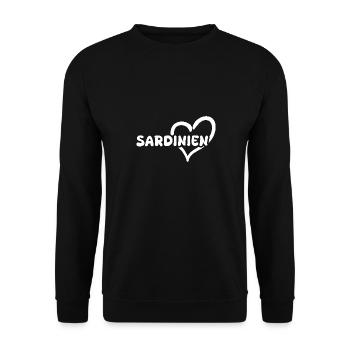 Sardinia - Unisex Sweatshirt - black - Front - Alina (178cm) & Michal (187cm)