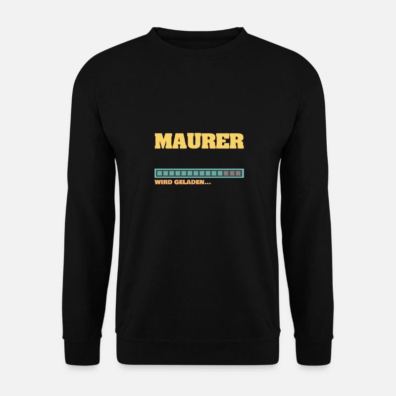 Maurer - Unisex Pullover - Schwarz