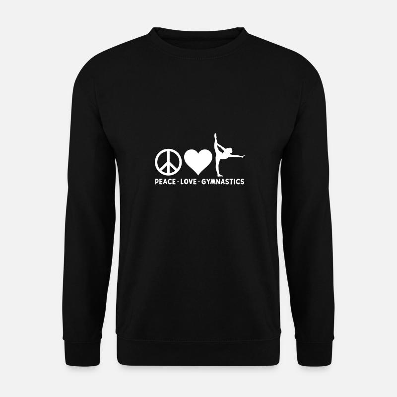Acrobat Gymnastics Gymnastics Tumbling - Unisex Sweatshirt - black