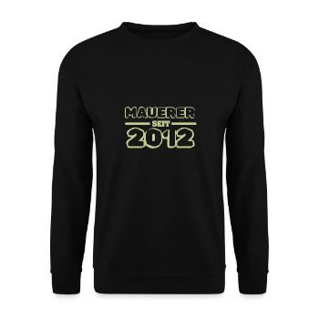 Jahr 2012 - Unisex Pullover - Schwarz - Vorne - Alina (178cm) & Michal (187cm)