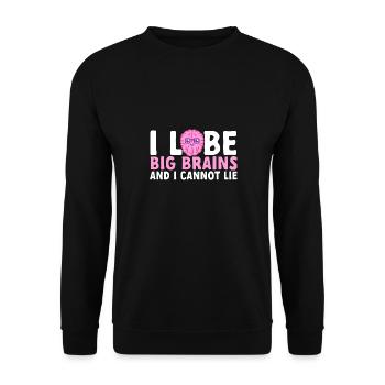 Neurology, Nurse, Brain, Neurologist - Unisex Sweatshirt - black - Front - Alina (178cm) & Michal (187cm)