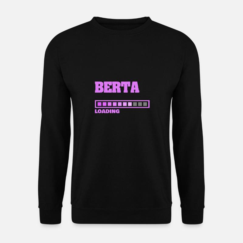 Gift for Berta - Unisex Sweatshirt - black