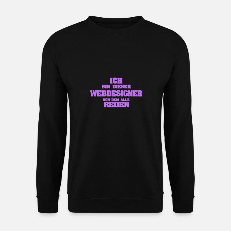 Webdesigner - Unisex Pullover - Schwarz