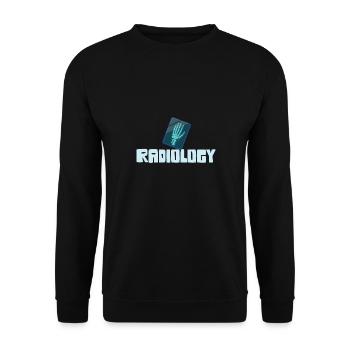 Radiology Squad Rad Tech Radiographer Technician - Unisex Sweatshirt - black - Front - Alina (178cm) & Michal (187cm)