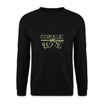 Maurer 1967 - Sweat-shirt Unisexe - noir - Devant - Alina (178cm) & Michal (187cm)