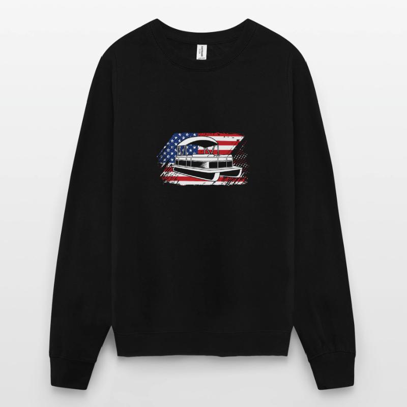 Pontonboot Boot Boote Unisex Pullover