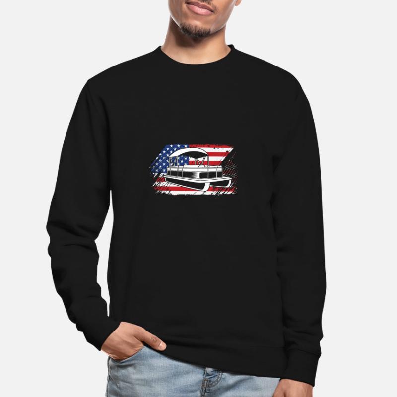 Pontonboot Boot Boote Unisex Pullover