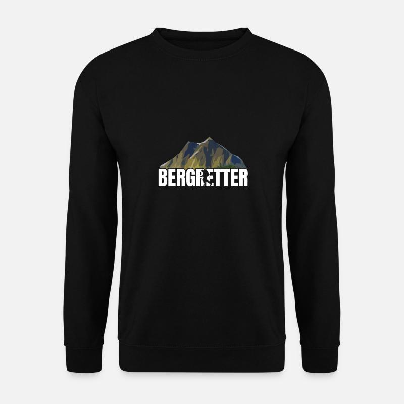 Bergretter #FOUR - Unisex Pullover - Schwarz