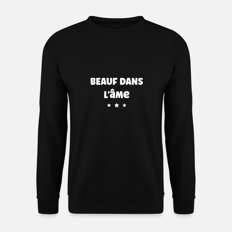 beauf dans l'ame - Sweat-shirt Unisexe - noir
