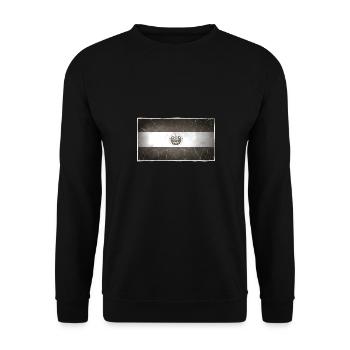 El Salvador - Unisex Sweatshirt - black - Front - Alina (178cm) & Michal (187cm)
