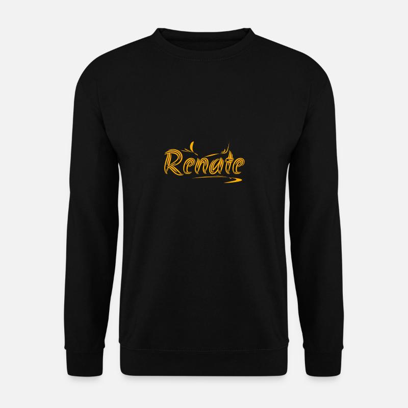 First name Renate - Unisex Sweatshirt - black