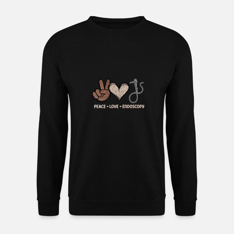 Gastroenterologie Endoskopie Koloskopie - Unisex Pullover - Schwarz