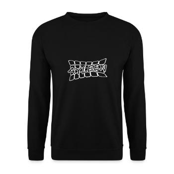 Name: Ayleen - Unisex Sweatshirt - black - Front - Alina (178cm) & Michal (187cm)