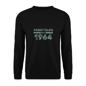 1964 - Unisex Sweatshirt - black - Front - Alina (178cm) & Michal (187cm)