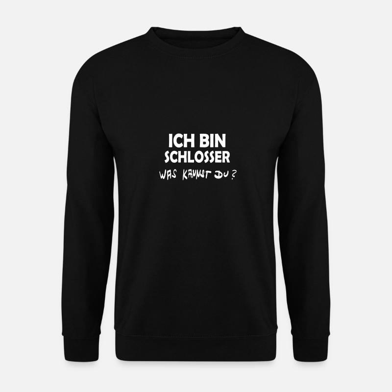 Locksmith as a profession - Unisex Sweatshirt - black