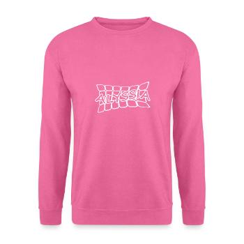 Name Alyssia - Unisex Pullover - Pink - Vorne