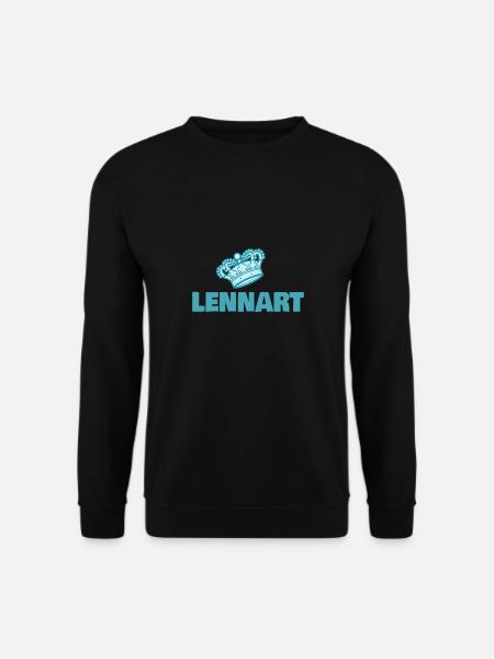 Lennart as a first name - Unisex Sweatshirt - black