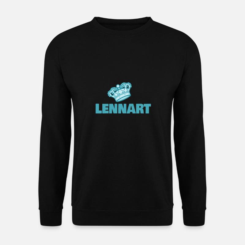 Lennart as a first name - Unisex Sweatshirt - black