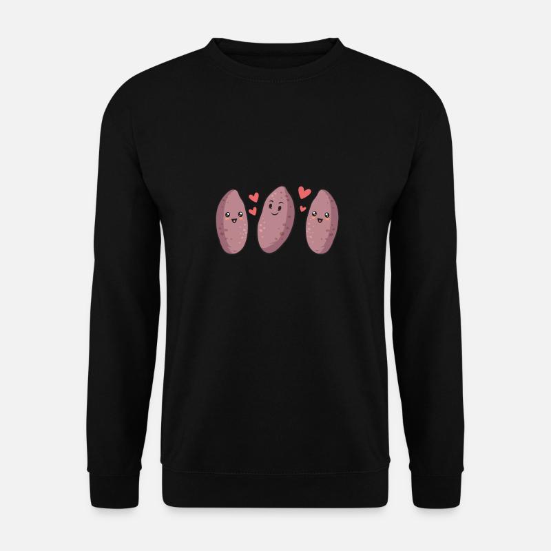 Sweet Potato Root Vegetables - Unisex Sweatshirt - black