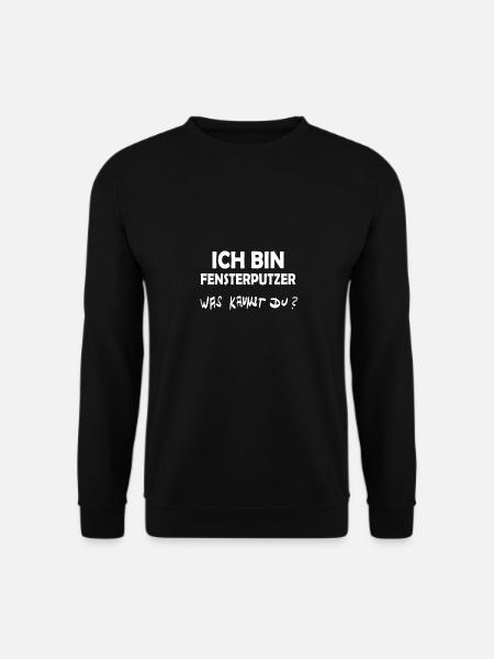 Occupation: window cleaner - Unisex Sweatshirt - black
