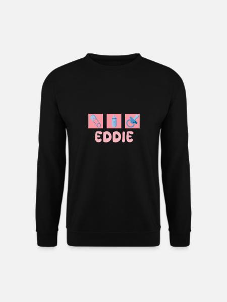 Pacifier Eddie - Unisex Sweatshirt - black