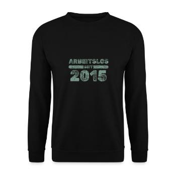 2015 - Unisex Sweatshirt - black - Front - Alina (178cm) & Michal (187cm)