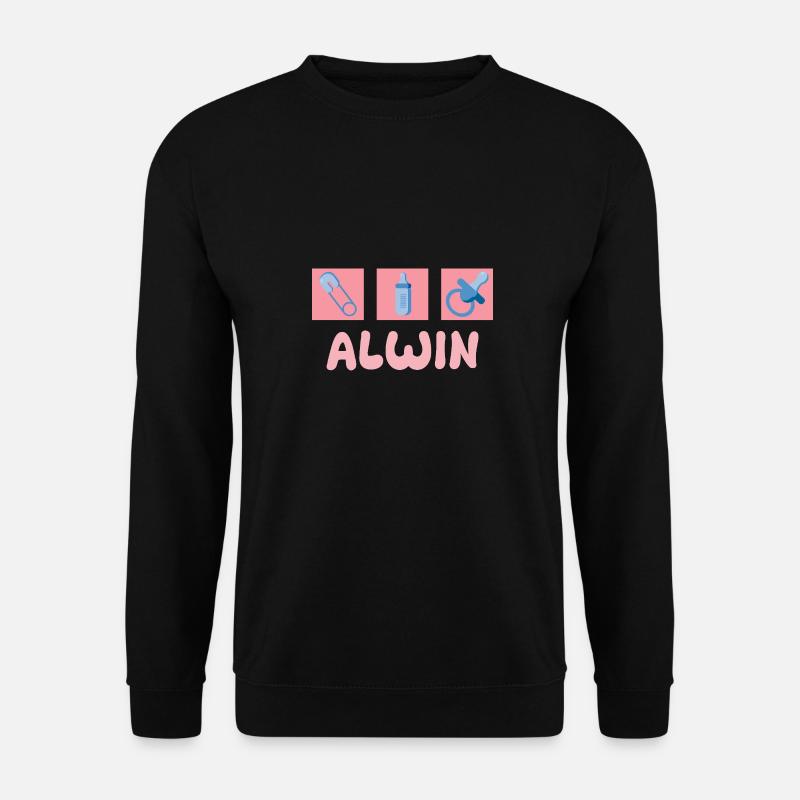 Schnuller Alwin - Unisex Pullover - Schwarz