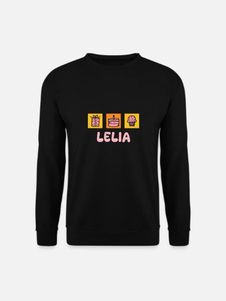 Lelia - Unisex Pullover - Schwarz